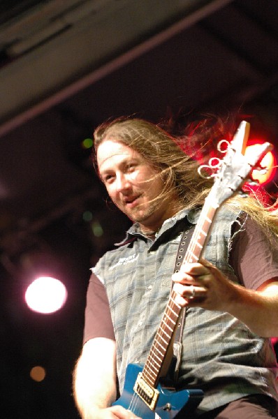 Podunk performs at the Republic of Texas Bike Rally in downtown Austin, Tex