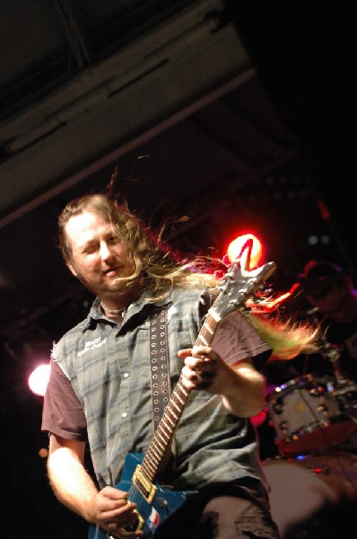 Podunk performs at the Republic of Texas Bike Rally in downtown Austin, Tex