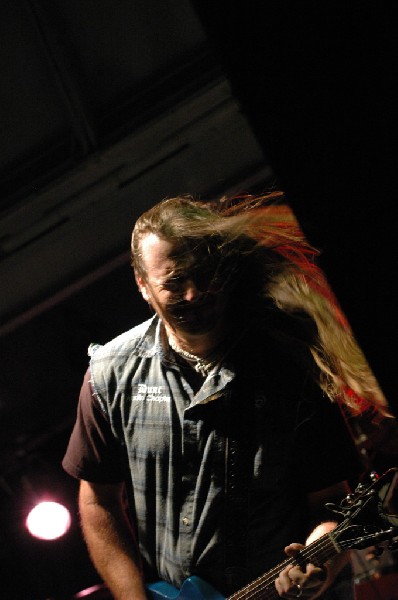 Podunk performs at the Republic of Texas Bike Rally in downtown Austin, Tex