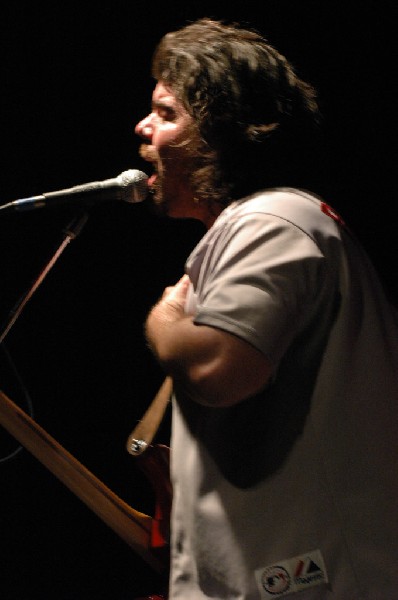 Podunk performs at the Republic of Texas Bike Rally in downtown Austin, Tex