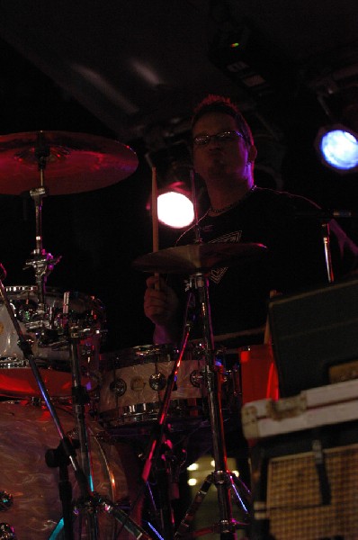 Podunk performs at the Republic of Texas Bike Rally in downtown Austin, Tex