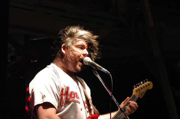 Podunk performs at the Republic of Texas Bike Rally in downtown Austin, Tex