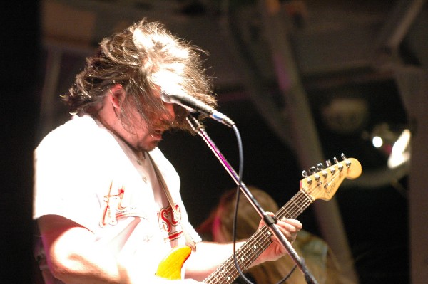 Podunk performs at the Republic of Texas Bike Rally in downtown Austin, Tex
