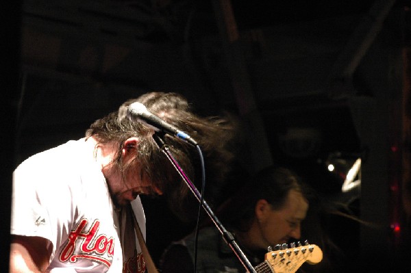 Podunk performs at the Republic of Texas Bike Rally in downtown Austin, Tex