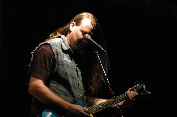 Podunk performs at the Republic of Texas Bike Rally in downtown Austin, Tex