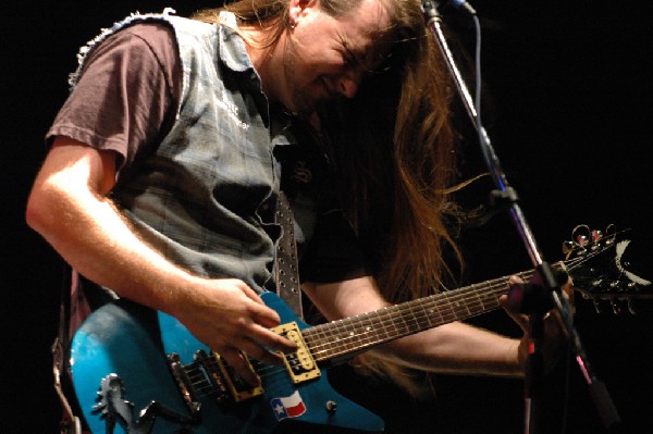 Podunk performs at the Republic of Texas Bike Rally in downtown Austin, Tex