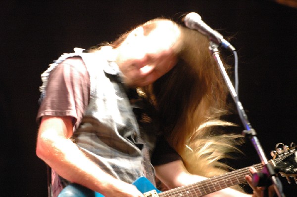 Podunk performs at the Republic of Texas Bike Rally in downtown Austin, Tex