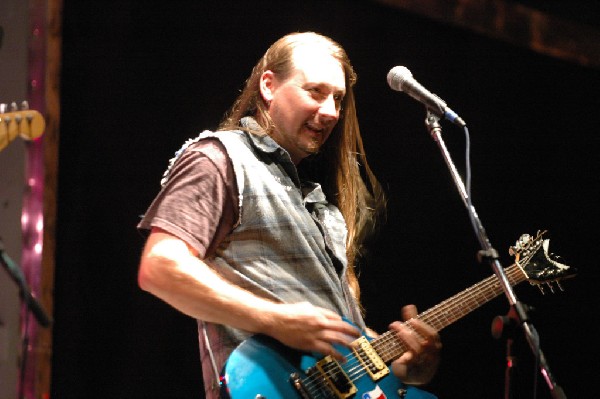 Podunk performs at the Republic of Texas Bike Rally in downtown Austin, Tex