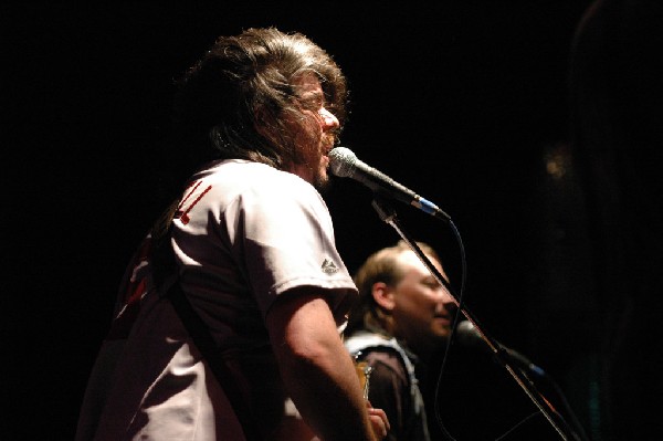 Podunk performs at the Republic of Texas Bike Rally in downtown Austin, Tex