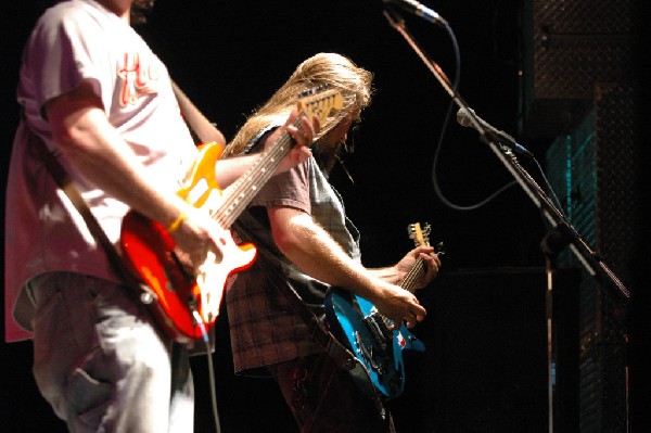 Podunk performs at the Republic of Texas Bike Rally in downtown Austin, Tex