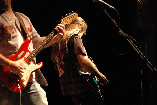 Podunk performs at the Republic of Texas Bike Rally in downtown Austin, Tex