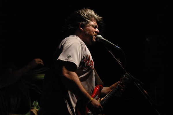 Podunk performs at the Republic of Texas Bike Rally in downtown Austin, Tex