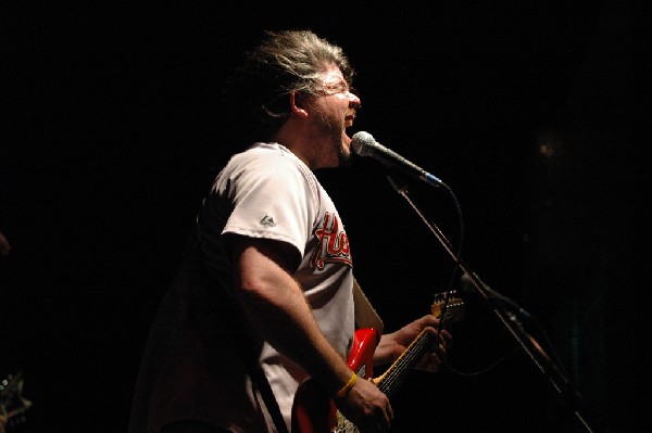 Podunk performs at the Republic of Texas Bike Rally in downtown Austin, Tex