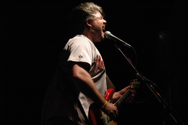 Podunk performs at the Republic of Texas Bike Rally in downtown Austin, Tex
