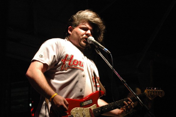 Podunk performs at the Republic of Texas Bike Rally in downtown Austin, Tex