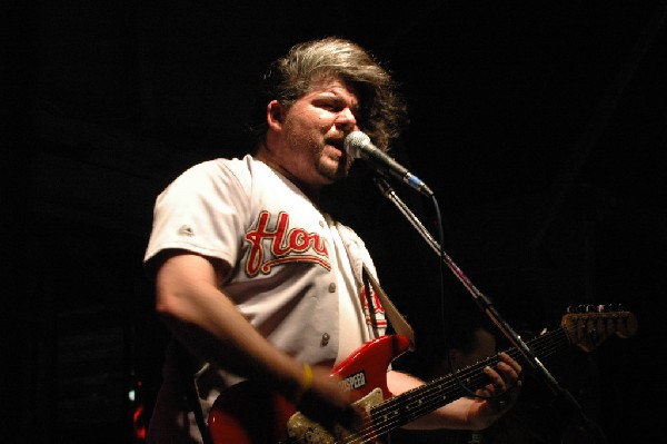 Podunk performs at the Republic of Texas Bike Rally in downtown Austin, Tex