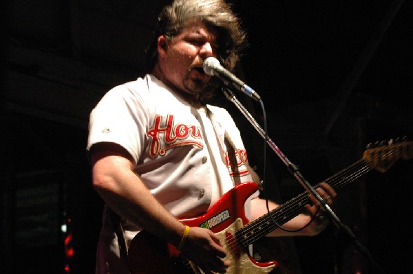 Podunk performs at the Republic of Texas Bike Rally in downtown Austin, Tex