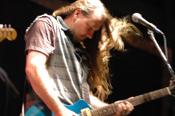 Podunk performs at the Republic of Texas Bike Rally in downtown Austin, Tex