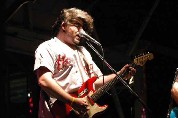 Podunk performs at the Republic of Texas Bike Rally in downtown Austin, Tex