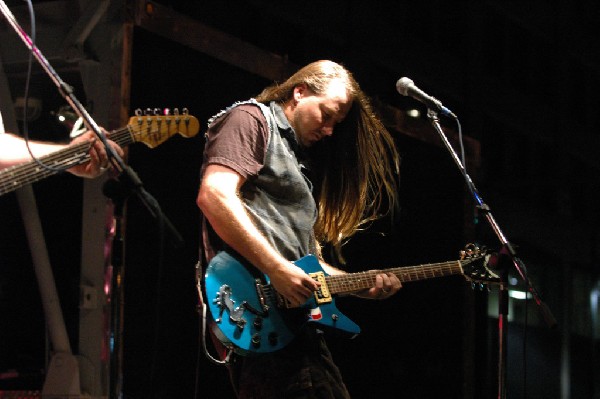 Podunk performs at the Republic of Texas Bike Rally in downtown Austin, Tex