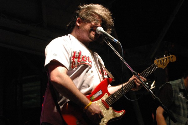 Podunk performs at the Republic of Texas Bike Rally in downtown Austin, Tex