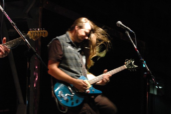 Podunk performs at the Republic of Texas Bike Rally in downtown Austin, Tex