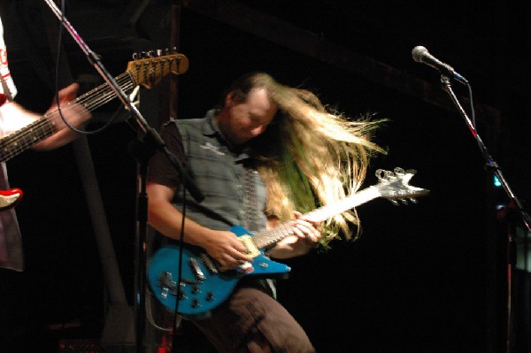 Podunk performs at the Republic of Texas Bike Rally in downtown Austin, Tex