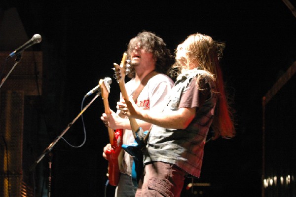 Podunk performs at the Republic of Texas Bike Rally in downtown Austin, Tex