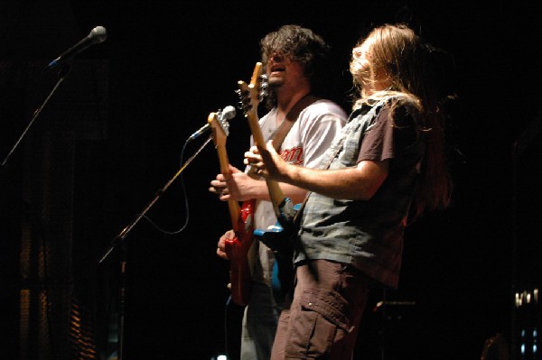 Podunk performs at the Republic of Texas Bike Rally in downtown Austin, Tex