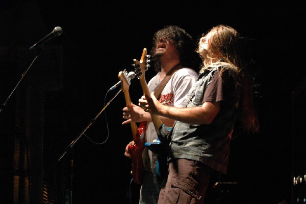 Podunk performs at the Republic of Texas Bike Rally in downtown Austin, Tex