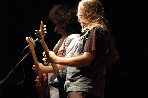 Podunk performs at the Republic of Texas Bike Rally in downtown Austin, Tex