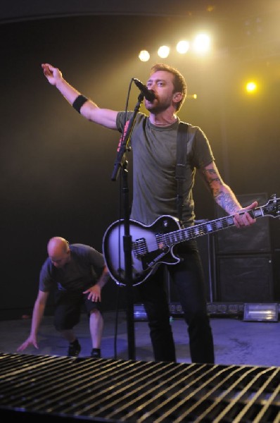 Rise Against at Stubb's BarBQ, Austin, Texas