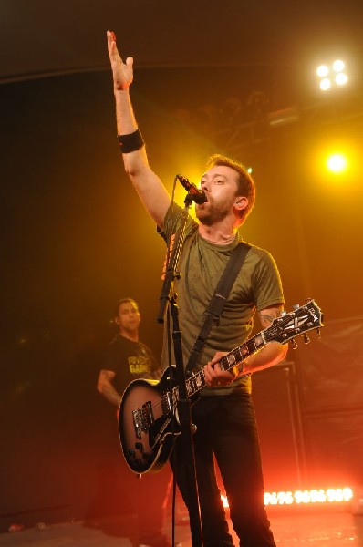 Rise Against at Stubb's BarBQ, Austin, Texas
