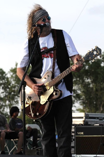 Ray Wylie Hubbard at the Hutto 100 Celebration Music Festival, Hutto, Texas