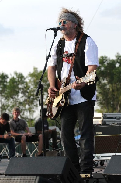 Ray Wylie Hubbard at the Hutto 100 Celebration Music Festival, Hutto, Texas