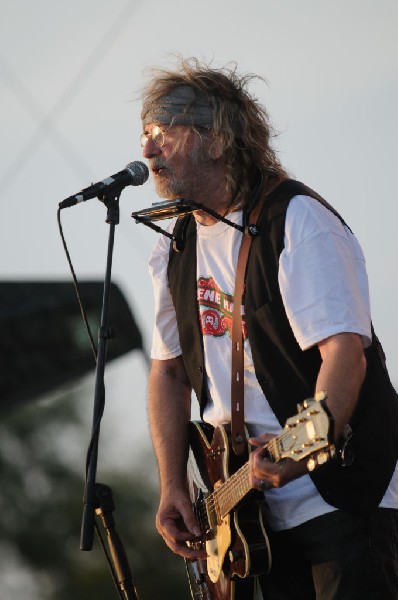 Ray Wylie Hubbard at the Hutto 100 Celebration Music Festival, Hutto, Texas