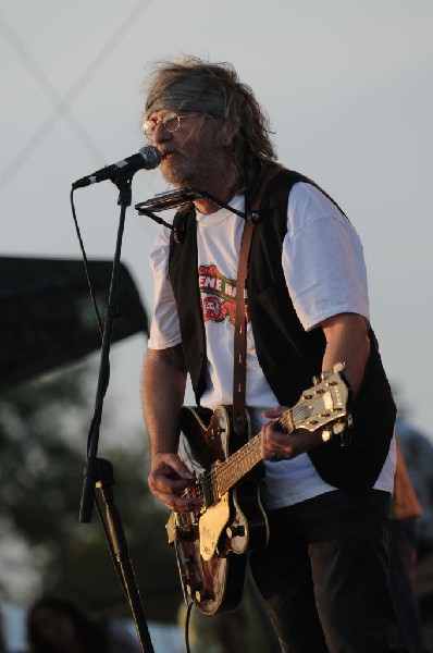 Ray Wylie Hubbard at the Hutto 100 Celebration Music Festival, Hutto, Texas