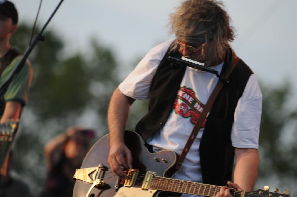 Ray Wylie Hubbard at the Hutto 100 Celebration Music Festival, Hutto, Texas