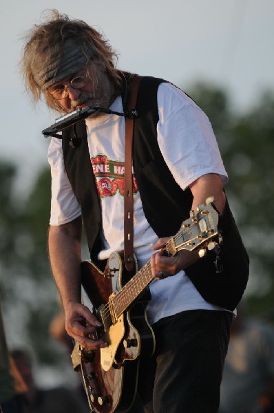 Ray Wylie Hubbard at the Hutto 100 Celebration Music Festival, Hutto, Texas