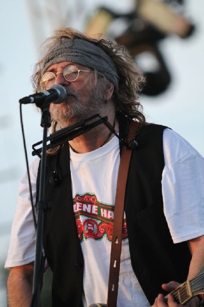 Ray Wylie Hubbard at the Hutto 100 Celebration Music Festival, Hutto, Texas