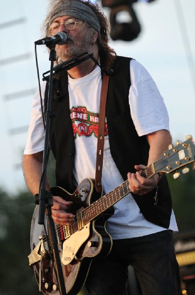 Ray Wylie Hubbard at the Hutto 100 Celebration Music Festival, Hutto, Texas