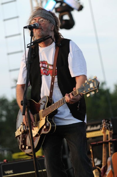 Ray Wylie Hubbard at the Hutto 100 Celebration Music Festival, Hutto, Texas
