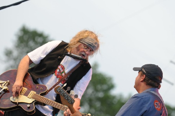 Ray Wylie Hubbard at the Hutto 100 Celebration Music Festival, Hutto, Texas
