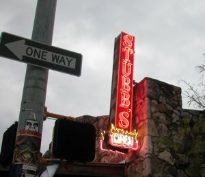 Stubbs Bar B Q Sign
