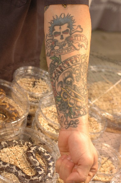 Tattoos from the National Reptile Breeders Expo
