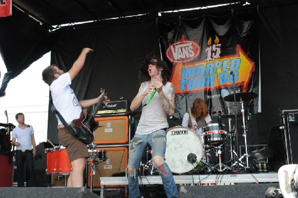 Underoath at Warped Festival, San Antonio, Texas