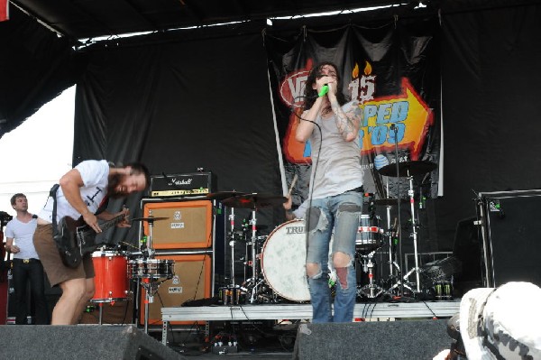Underoath at Warped Festival, San Antonio, Texas
