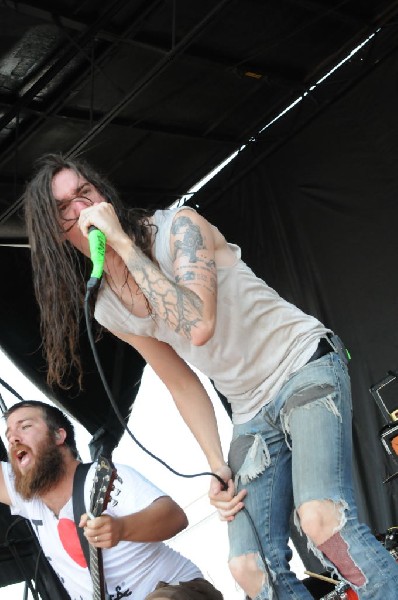 Underoath at Warped Festival, San Antonio, Texas