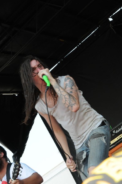 Underoath at Warped Festival, San Antonio, Texas