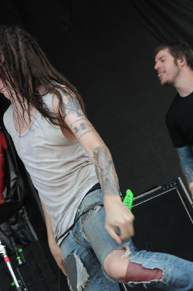 Underoath at Warped Festival, San Antonio, Texas